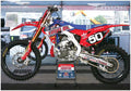 TROY LEE DESIGNS HONDA CRF250 SUPERCROSS RACE BIKE POSTER
