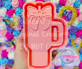 Tumbler Cup w/ Bow Silicone Mold