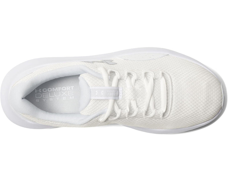 Under Armour Women's Surge 4 White Metallic Silver 3027007-100