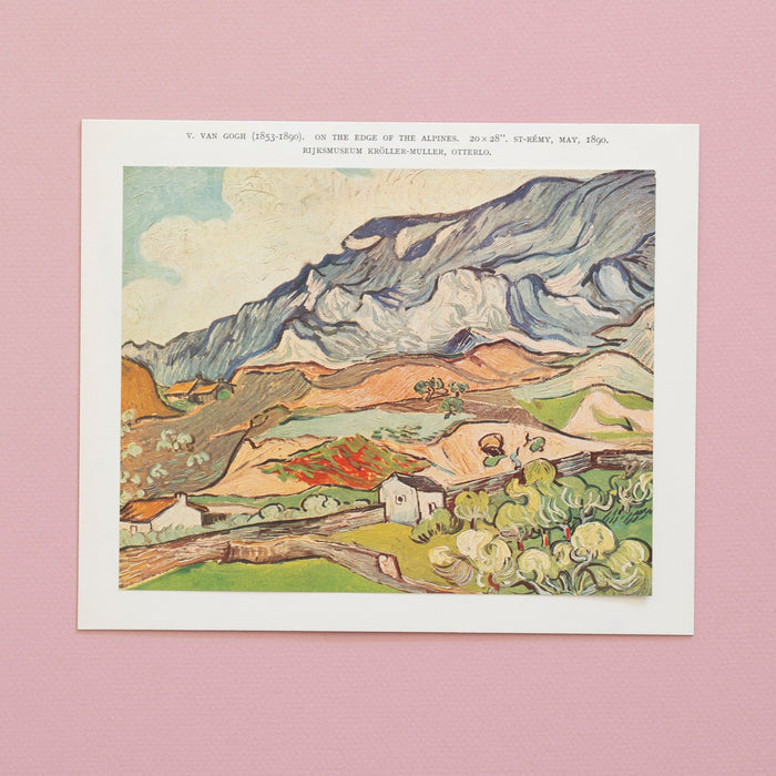 Van Gogh landscape art print at Golden Rule Gallery