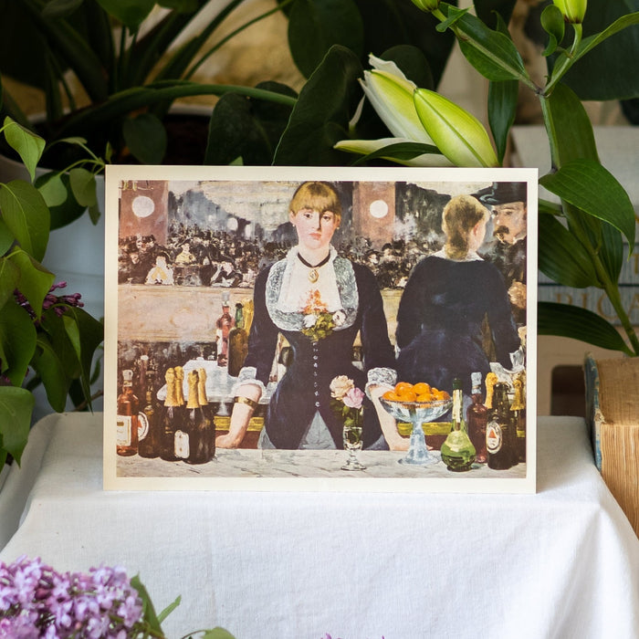 Vintage 1953 Manet "A Bar at the Folies-Bergère" Art Print