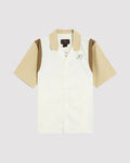 W BUTTON UP SHIRT "SAIL"