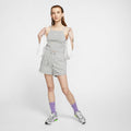 W FRENCH TERRY SHORTS "GREY HEATHER"
