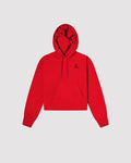 W JORDAN ESSENTIAL FLEECE HOODIE "GYM RED"