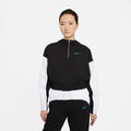 W NSW ICON CLASH HOODIE "BLK/WHT/CHLORINE BLUE"