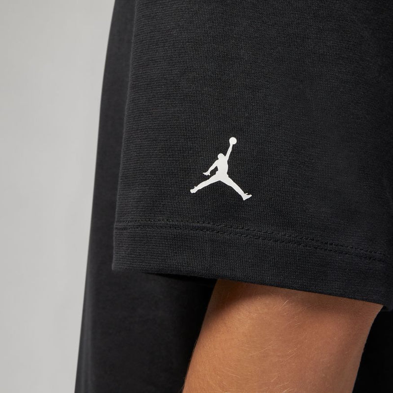 W OVERSIZED FLIGHT T SHIRT "BLACK"