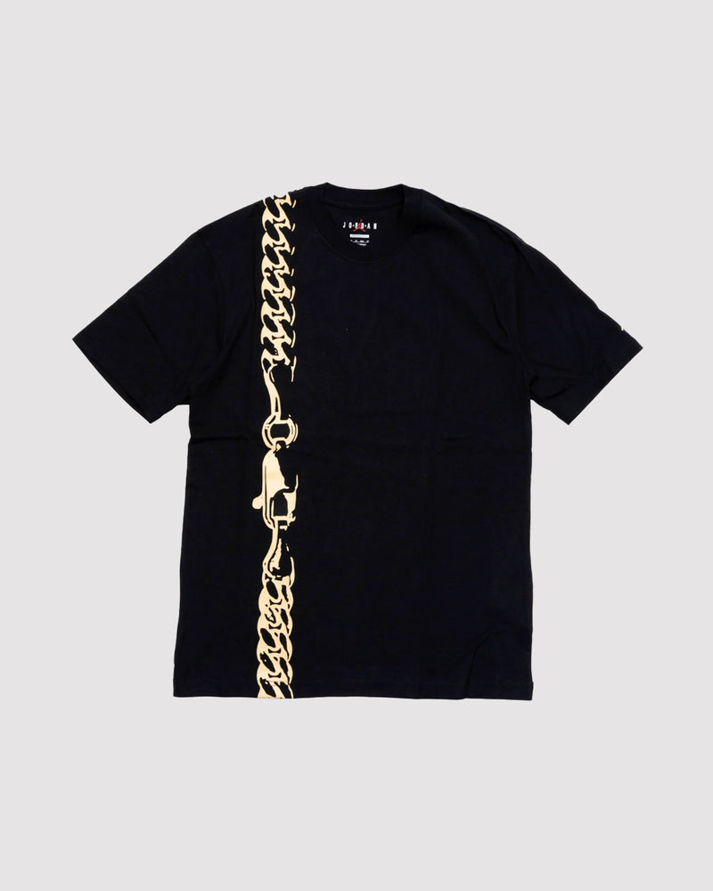 W OVERSIZED GRAPHIC T-SHIRT "BLACK"