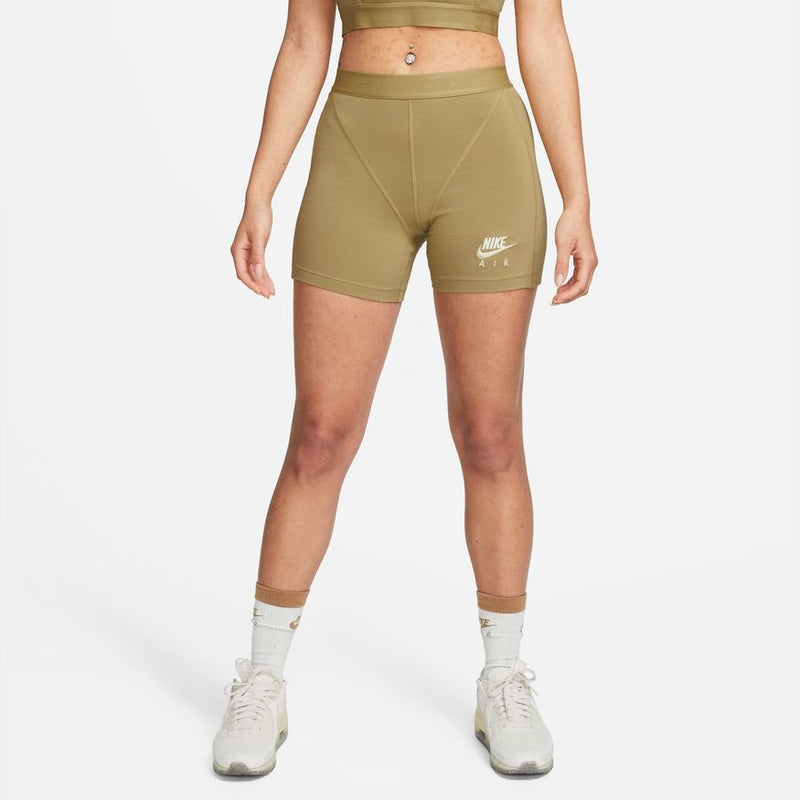 W RIBBED SHORTS "BARLEY"