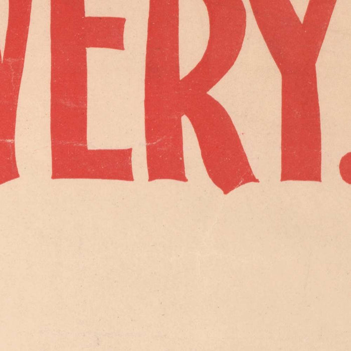 Wainwright Brewery Vintage Buck Beer Poster, 1895