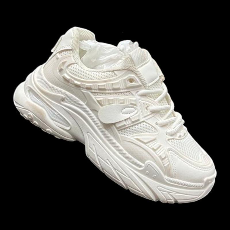 White chunky shoes