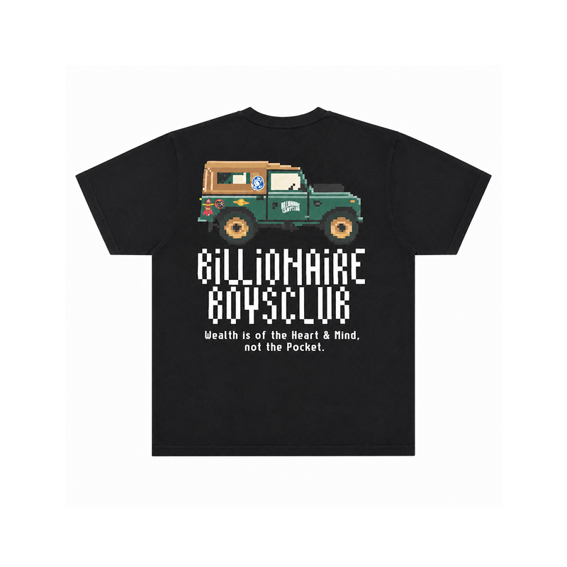 WILD SS KNIT TEE BLACK