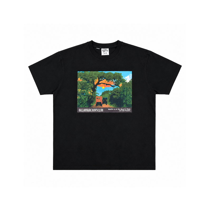 WILD SS KNIT TEE BLACK
