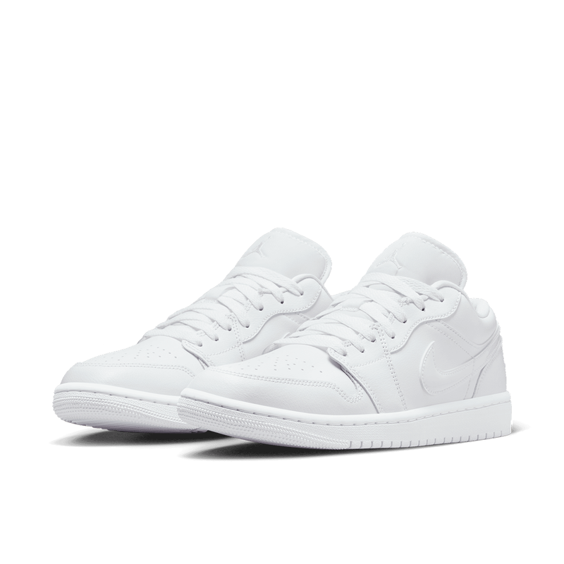 WOMEN'S AIR JORDAN 1 LOW WHITE
