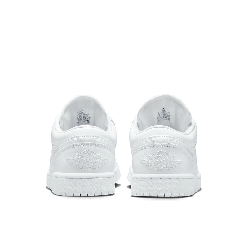 WOMEN'S AIR JORDAN 1 LOW WHITE