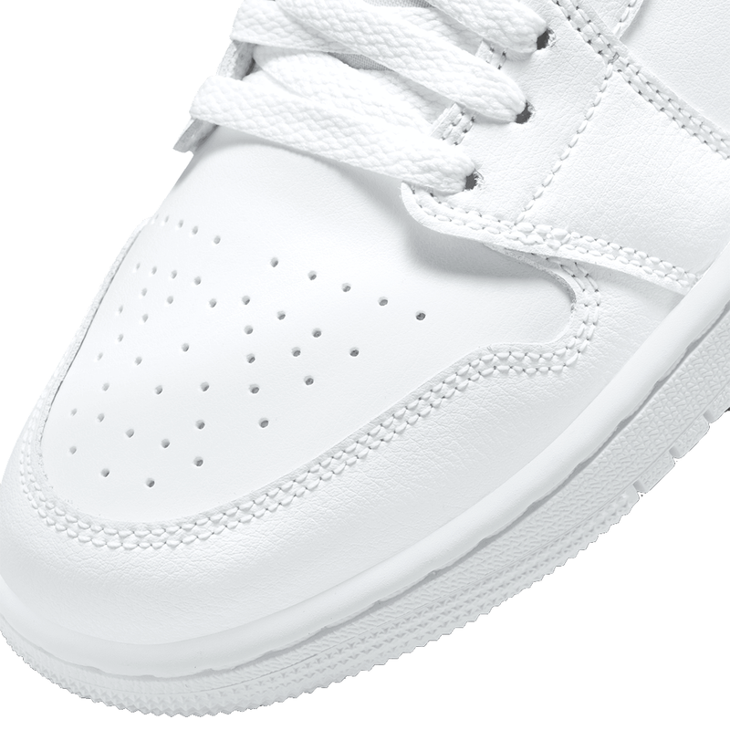 WOMEN'S AIR JORDAN 1 LOW WHITE