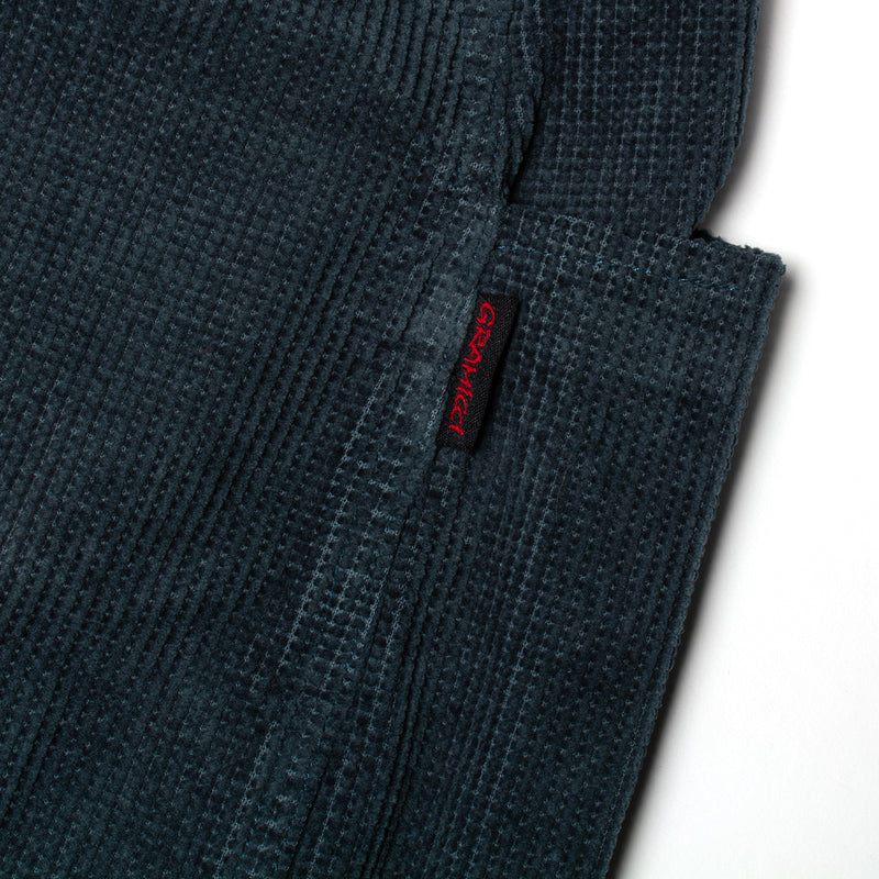 Gramicci | Waffle Cord Women's Voyager Pant Style # G3FW-P006 Color : Foggy Pine Dye