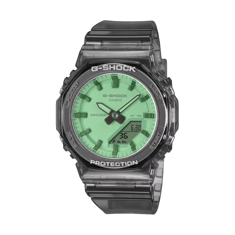 WOMENS ANALOG DIGITAL BLACK/GREEN