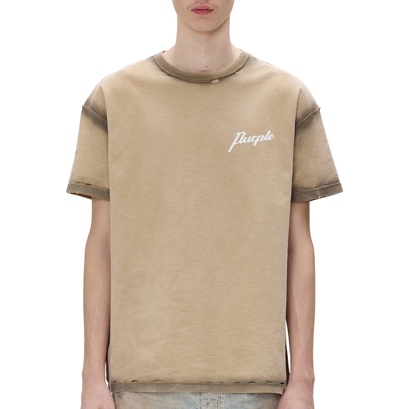 WORKING SCRIPT TEE KHAKI
