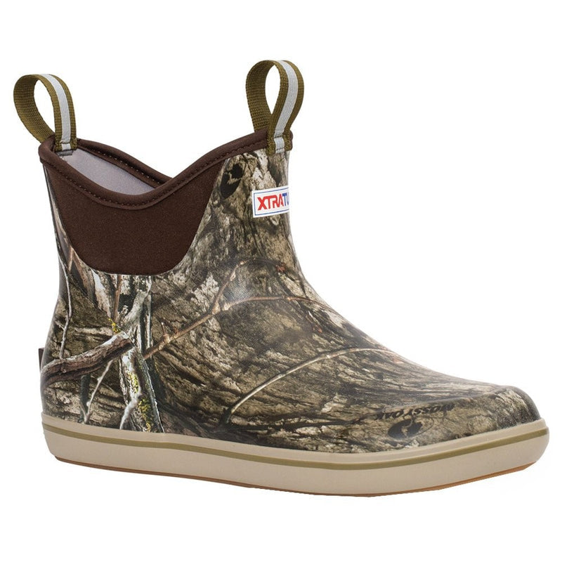 Xtrauf Men's Mossy Oak® Country DNA Ankle Deck Boot XMABMDNA