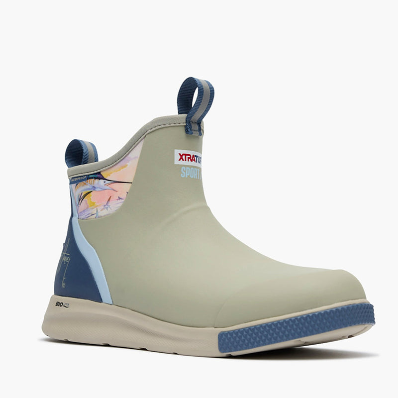 XtraTuf Men's Guy Harvey Sailfish ADB Sport Boot XADSMG10 Stone  Sunset Sailfish