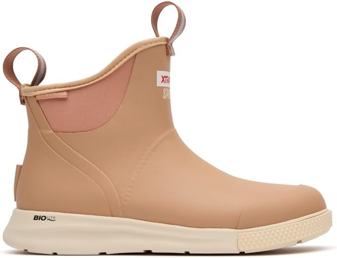 XTRATUF Women's Ankle Deck Boot Sport XADSW900 Beige