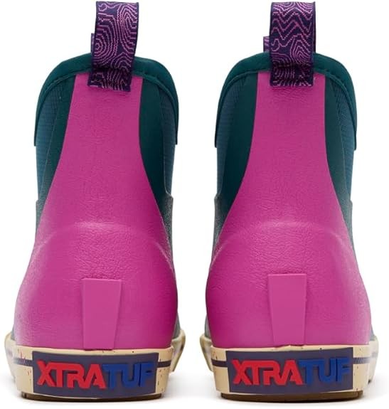 XTRATUF Women's Camp Ankle Deck Boot XWADBC30 Transformative Teal