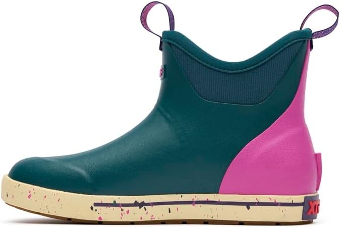 XTRATUF Women's Camp Ankle Deck Boot XWADBC30 Transformative Teal
