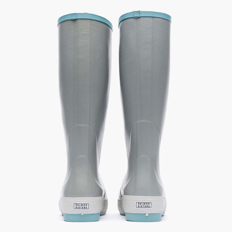 Xtratuf Women's Salmon Sisters 15in Legacy Rain Boots Outdoor  Grey Sand Doll