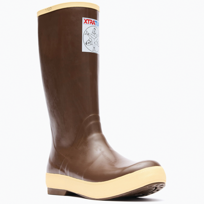 Xtratuf  Women's Salmon Sisters Legacy Boots 7 Copper/Tan Octopus Print 22490