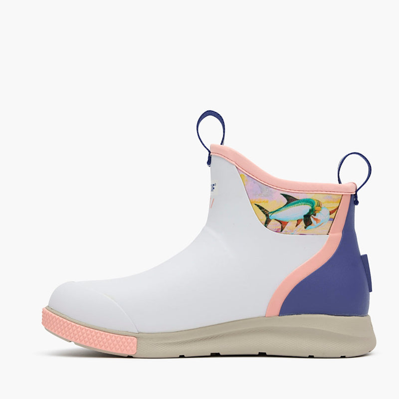 Xtratuf White And Sunset Tarpon XADSWG10 Ankle Deck Sport