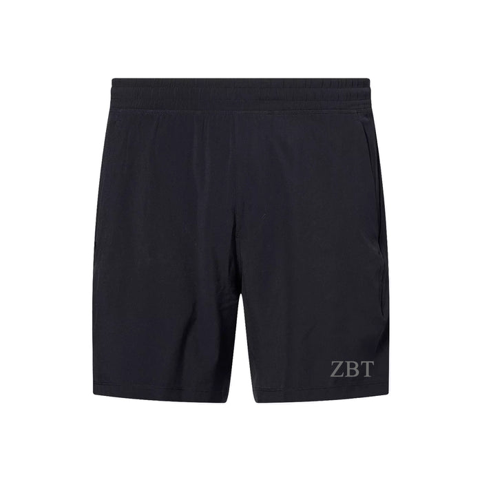 Zeta Beta Tau lululemon Pace Breaker Linerless Short - Black 7"