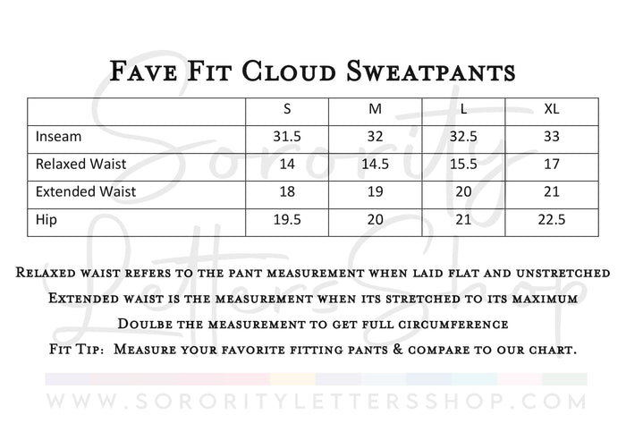 Zeta Tau Alpha Fave Fit Straight Leg Pants