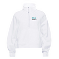 Zeta Tau Alpha MOM lululemon Scuba Oversized Funnel-Neck Half Zip - White