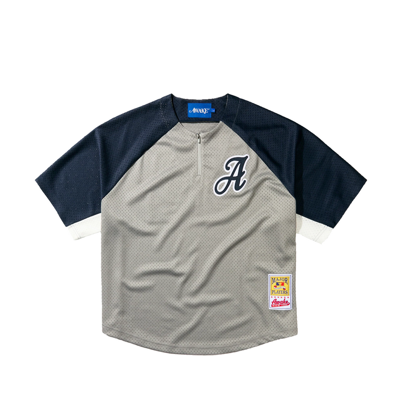 ZIP BASEBALL PRACTICE JERSEY NAVY